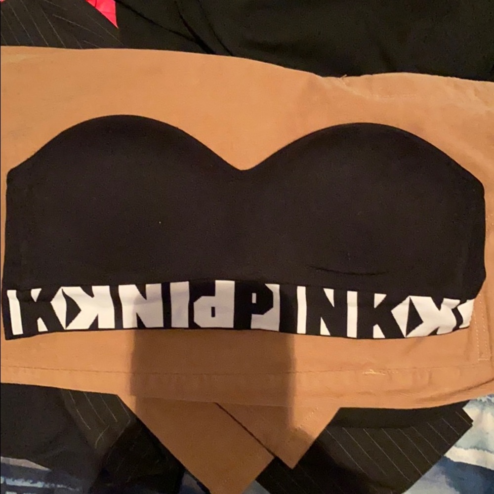 Victoria secret pink Strapless bra